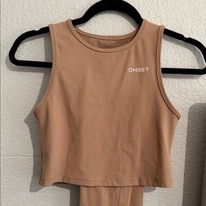 Onset Women's Brown Crop Top
